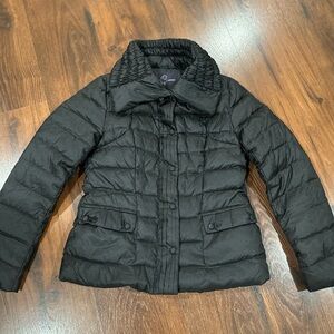 NWOT Happy Lucky women's Down jacket 650 fill power down filled Black Small